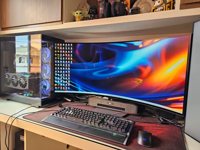 Monitor Oled LG Ultragear 39 WQHD 240hz - novíssimo, na garantia.
