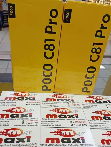 Promoção ? poco c81pro 128 gigas 