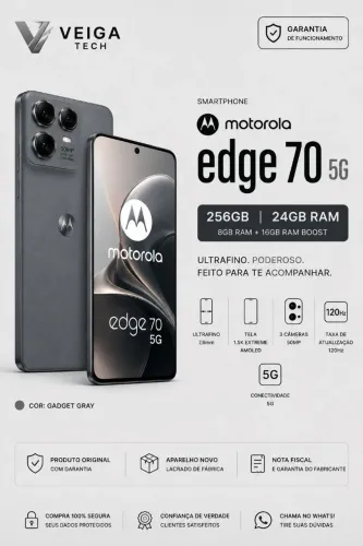 Smartphone Motorola Edge 70 5G - 256GB