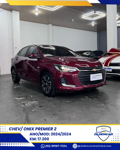 Chevrolet Onix Sedan Plus Premier 1.0 12V TB Flex Aut. 4P 2024