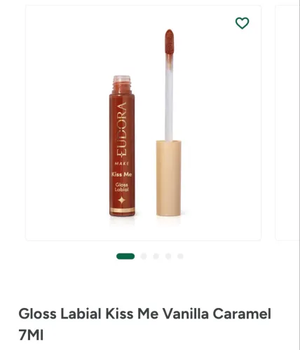 Gloss Labial Kiss Me Vanilla Caramel 7Ml