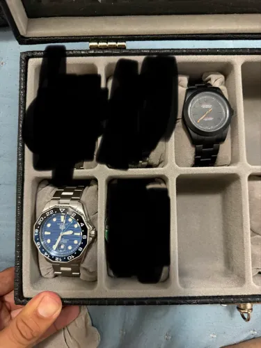 TAG Heuer, Rolex e Omega.