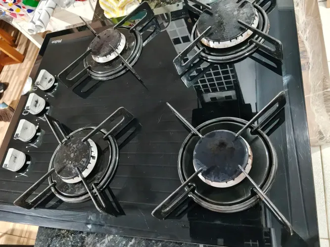 Cooktop preto 127v Philco usado
