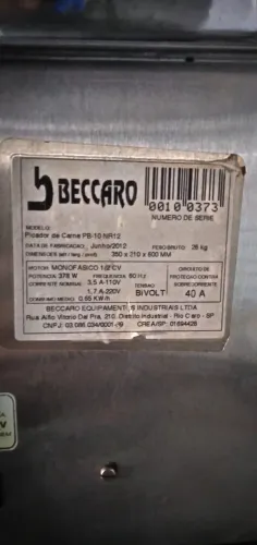 picador de carne inox