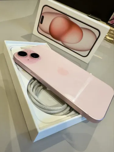 iPhone 15 128GB Pink Novíssimo 