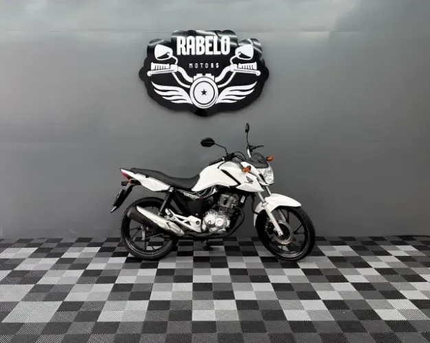 Honda Cg 160 Cargo 2024 Cor Especial Branco Pérola