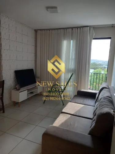 Apartamento- 3 quartos, 1 banheiro, 1 vaga, armários- Goiânia 2