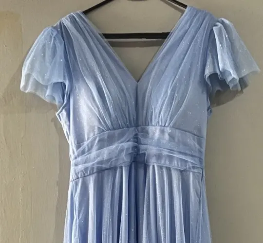 Vestido de Festa Azul Serenity