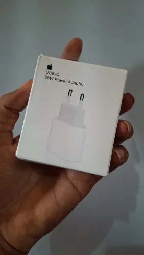 Carregador Tomada Ultra Rápido 35W com Duas Entradas USB-C