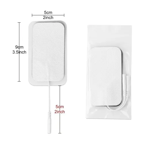 Eletrodo Adesivo Fisioterapia 9x5 cm - Kit com 10 unidades (5 pares)