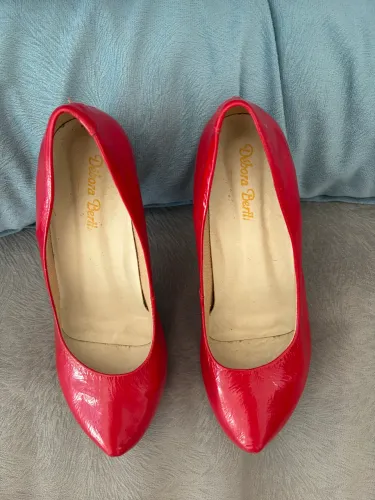 Scarpin vermelho