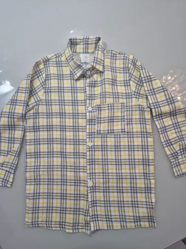 Camisa xadrez infantil 6 anos