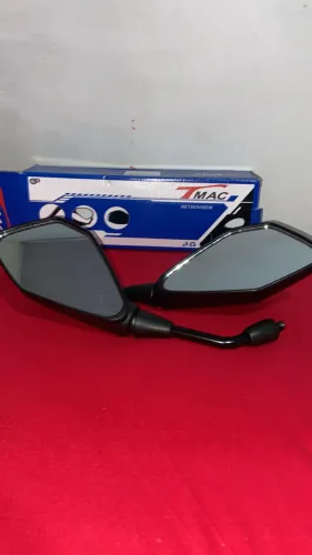 Retrovisor Kawasaki Z400 Haste Curta Ou Média Rosca Honda