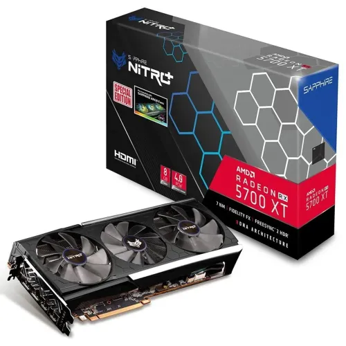 card RX5700 XT Saphire Nitro+ 8gb