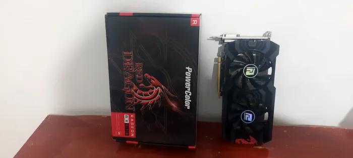Vendo RX570 4g, melhor que 1050ti e 1060 de 3g