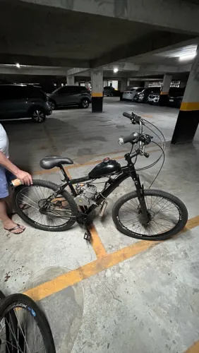 Bicicleta Motorizada (Mobilete) 80cc 2T - Freio a Disco Dianteiro