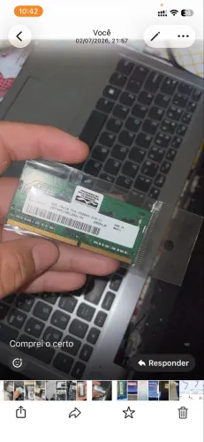Memória ram ddr4 4g 3200mhz