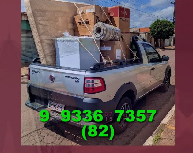 Frete URGENTE! Serviço rápido e confiável para Ponta Verde e Jaraguá!