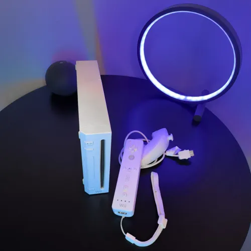 Nintendo Wii Chinês Desbl0quead0 + 128GB + Mídia Físico + Acessórios