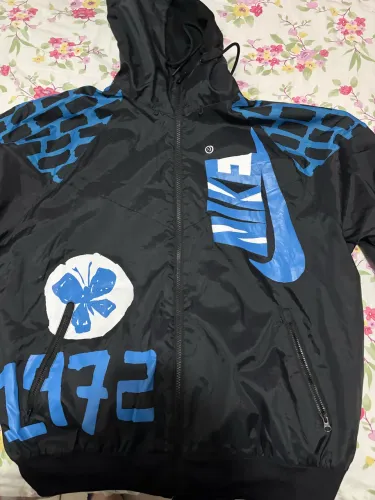 corta vento nike preto m