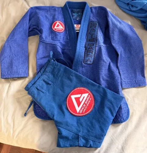 Kimono Gracie Barra Equipe Competição Tamanho A1