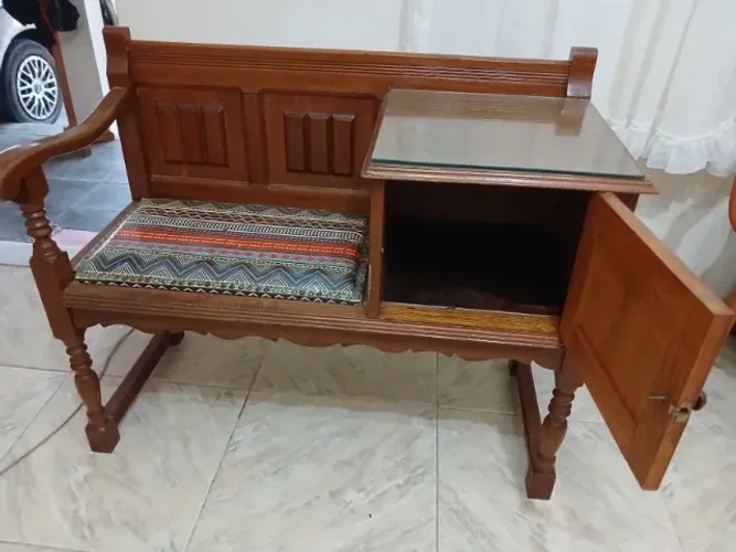 Mesa telefone antiguidade