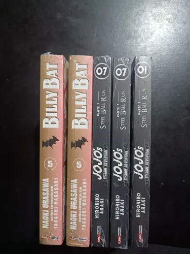 Mangás variados a venda - Billy bat e Jojo's parte 7 Steel ball run