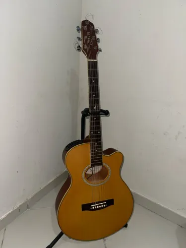 Violão earth cordas de aço