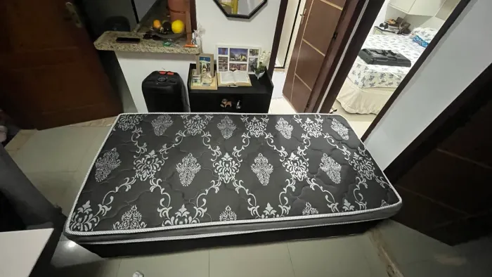 Cama Box solteiro 