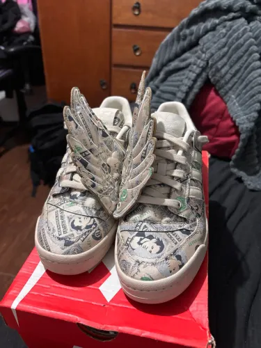 JEREMY SCOTT X ADIDAS FORUM WINGS MONEY