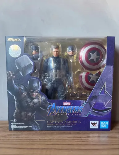 Capitão América final batle sh figuarts bandai 