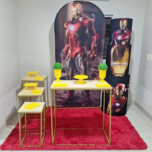 R$150,00 Decoração completa do HOMEM DE FERRO