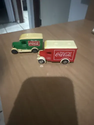 Carrinho da coca cola anos 90 vendo 