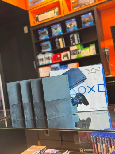 PLAYSTATION 2 COM GARANTIA E LOJA FÍSICA 