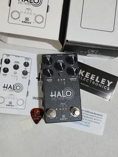 Pedal Guitarra Keeley Halo Dual Echo Delay Andy Timmons