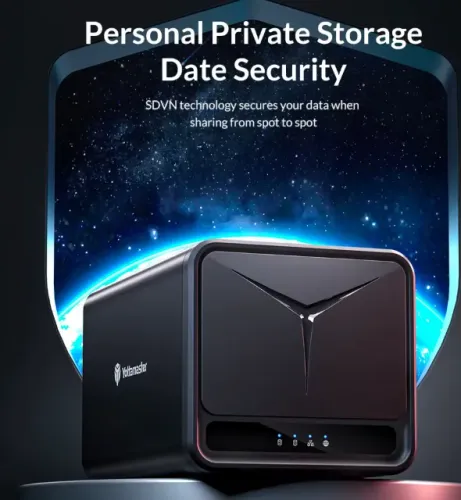 Yottamaster NAS DM200-44TB - Servidor de Armazenamento (NOVO NA CAIXA)