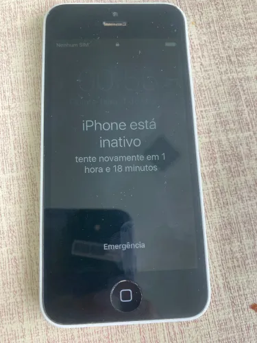Iphone 5c - Ainda liga mas tá com a tela ruim