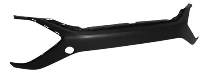 Aplique Parachoque Vw Taos Highline 2021 A 2025 Central Preto