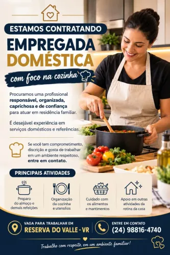 Empregada Doméstica - Volta Redonda