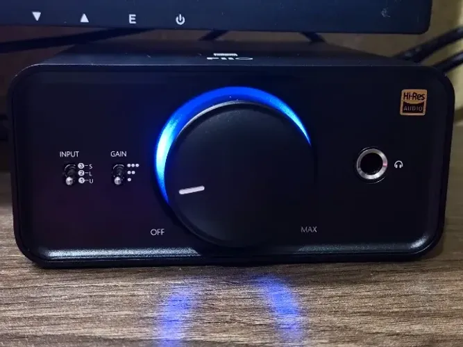 DAC Amplificador de mesa Fiio K5 Pro ESS Sabre ES9038Q2M