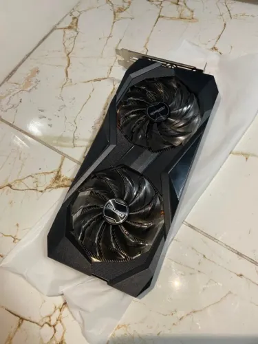Placa de Vídeo ASUS RX 6600 poucos meses de uso loja infoMM