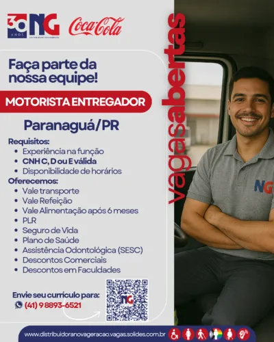 Motorista Entregador