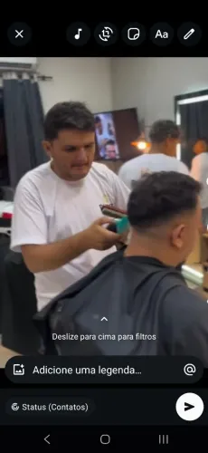 Barbeiro a domicílio