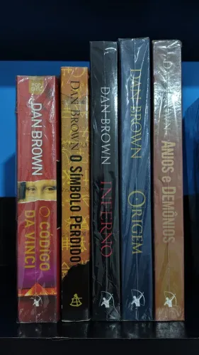 LIVROS KIT DAN BROWN