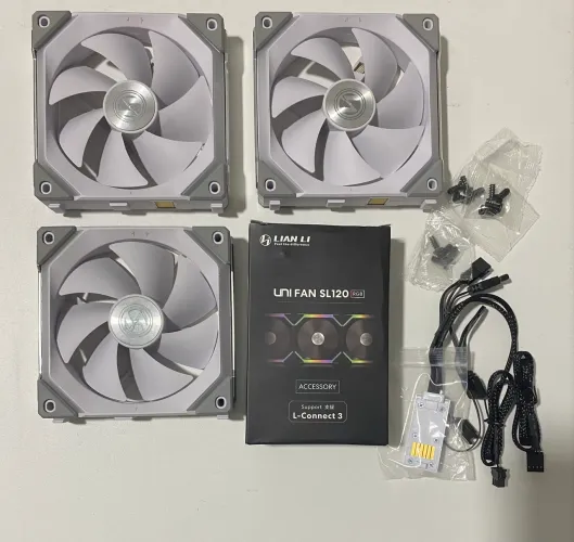 Kit fan lian li sl120