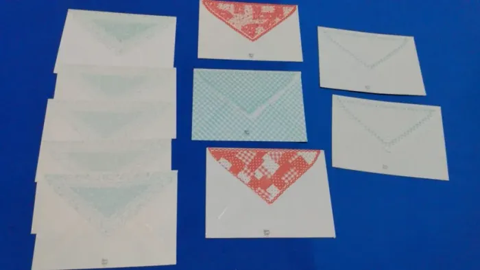 Lote de envelopes de papel de carta antigo Palacios Line
