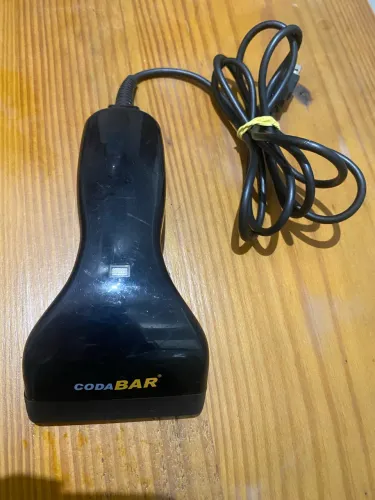 Leitor de código de barras com fio