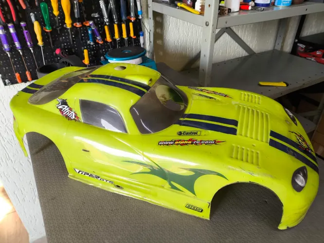 Bolha automodelo 1/7 hobao hyper ou para adaptações 