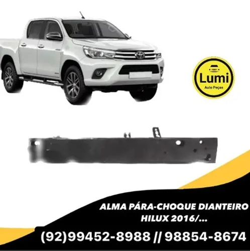Alma parachoque dianteiro Hilux 2016 a 2020 - NOVO!!