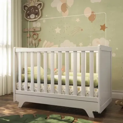 Berço Modelo Retro Americano em MDF (Novo)